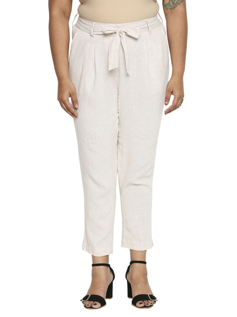 plus size slim leg pants