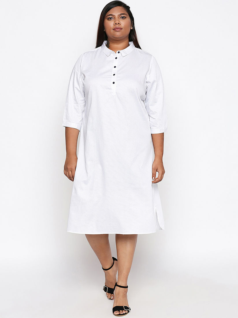dots plus size clothing