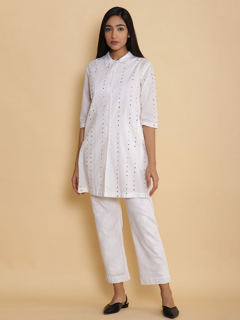 White tunics online Clearance