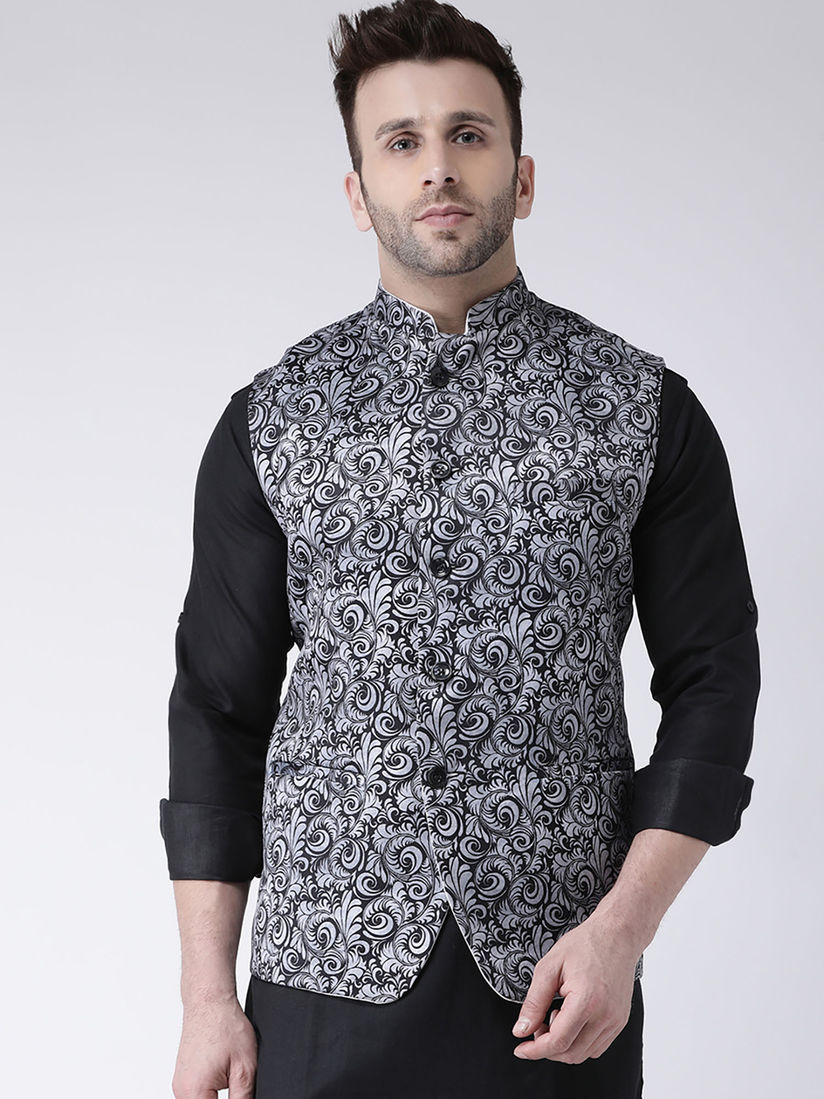 gray nehru jacket
