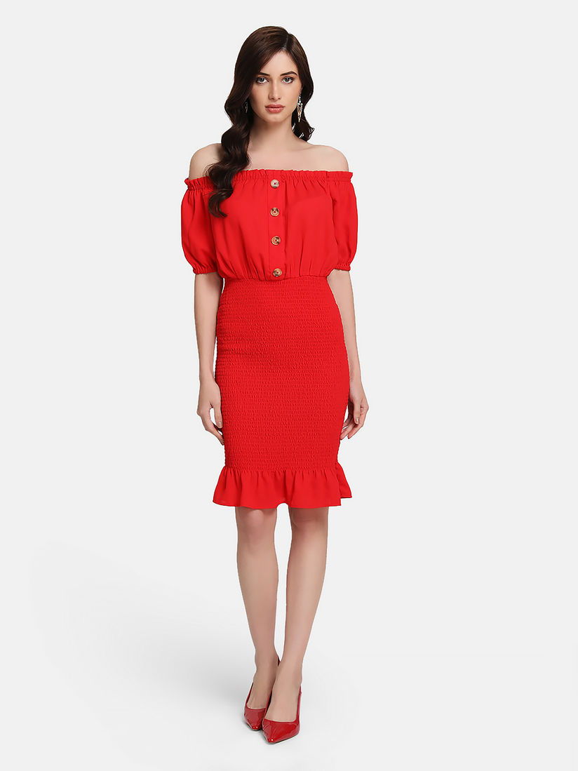 kazo red dress