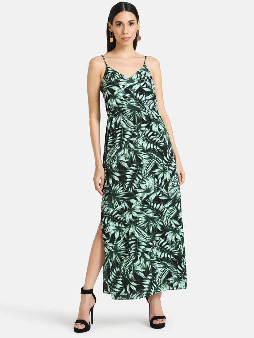 jungle green dress