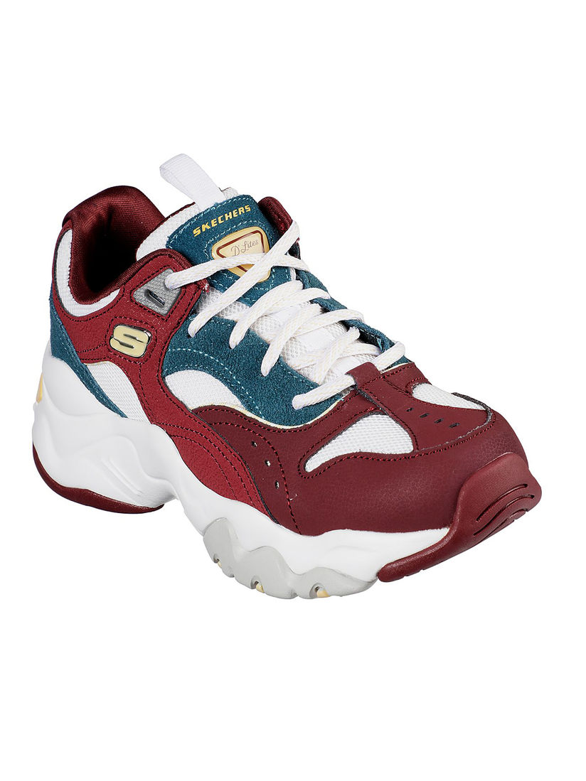 skechers multi colored sneakers