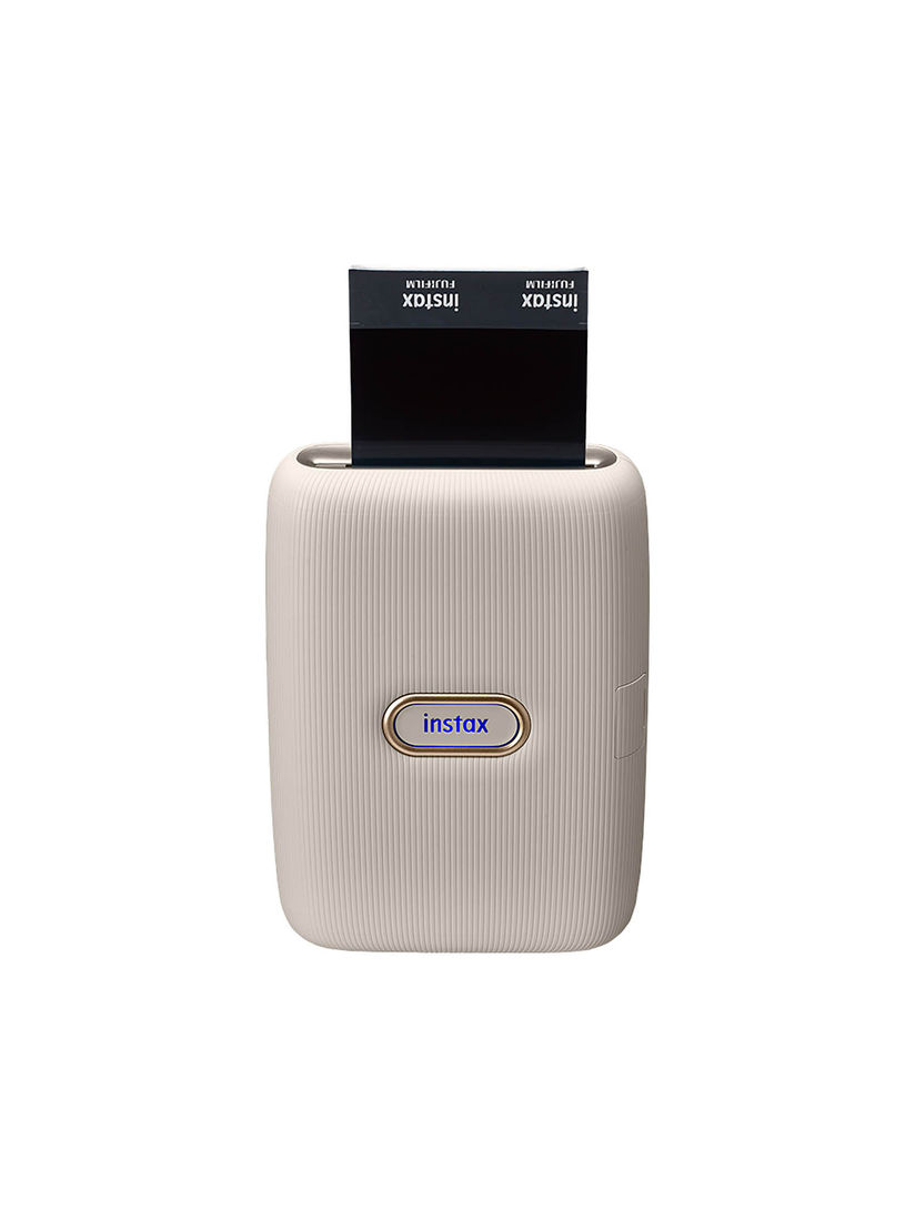instax printer beige gold