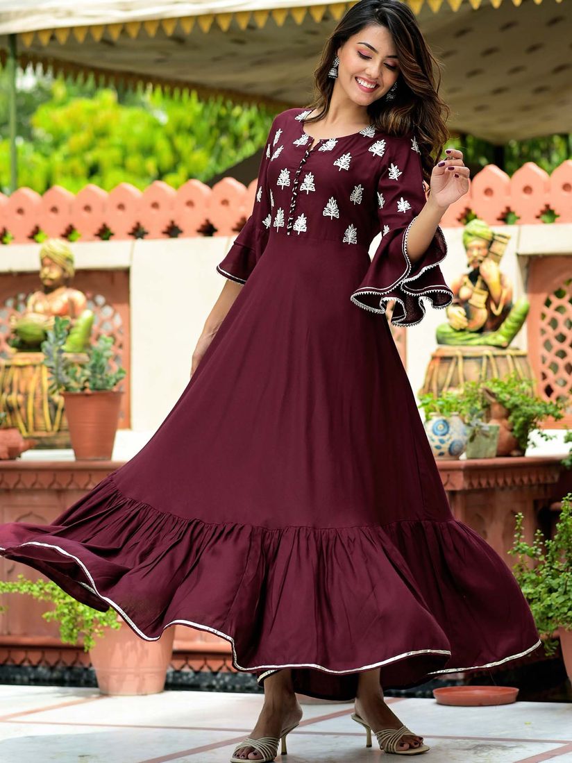 new gota style dress