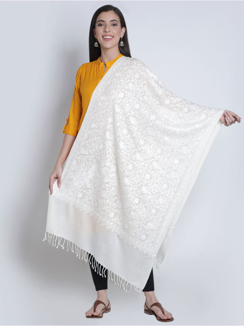 white shawl online