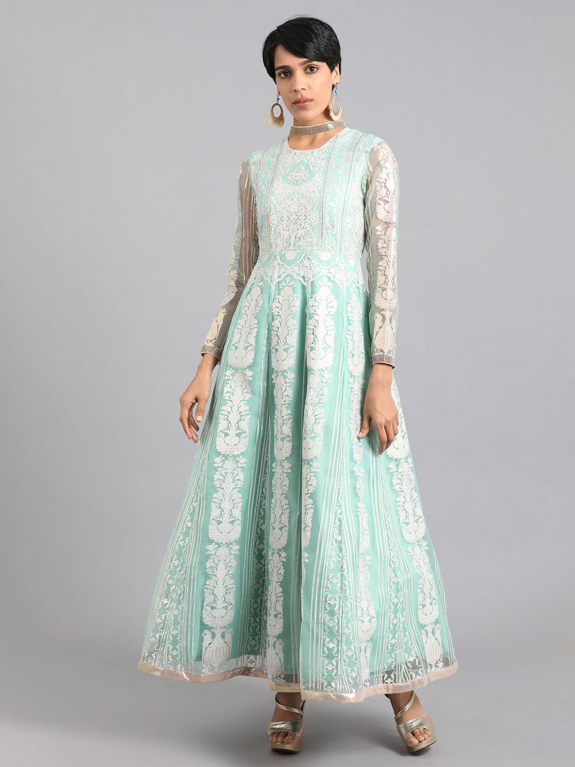 Get Wallpaper W Kurtis Kurtas And Tunics Buy Wishful By W Blue Kurta Online For Android Free