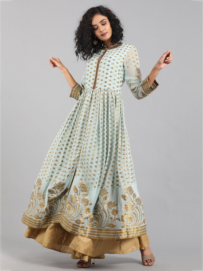 Get Wallpaper W Salwar Suits And Sets Buy W Wishful Anarkali Kurta Set With For Android
