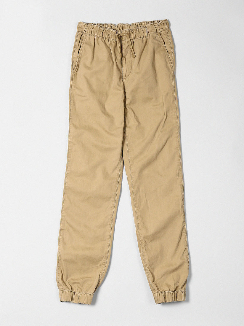 gap khaki joggers