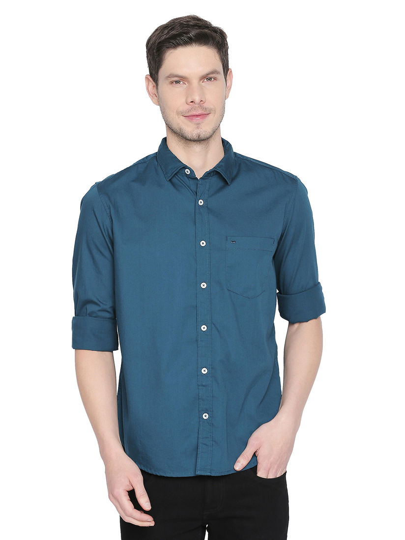 basics slim fit shirts