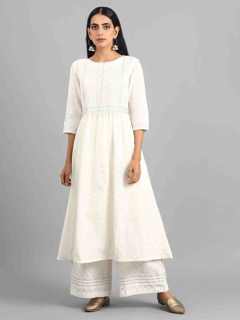 boat neck kalamkari kurtis
