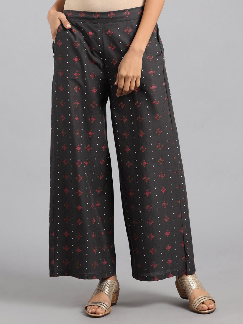 Cotton parallel pants clearance