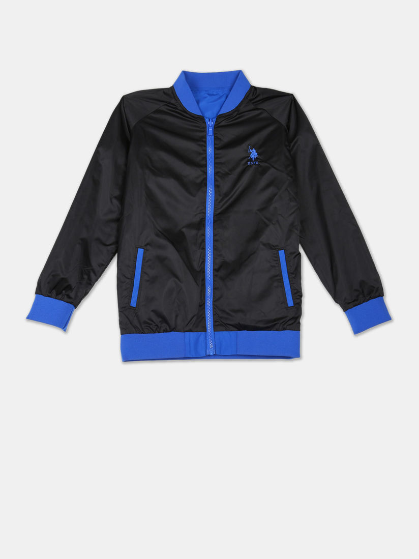 us polo reversible bomber jacket