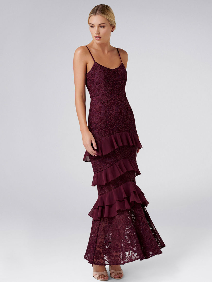 Buy Forever New Shania Frill Lace Maxi 