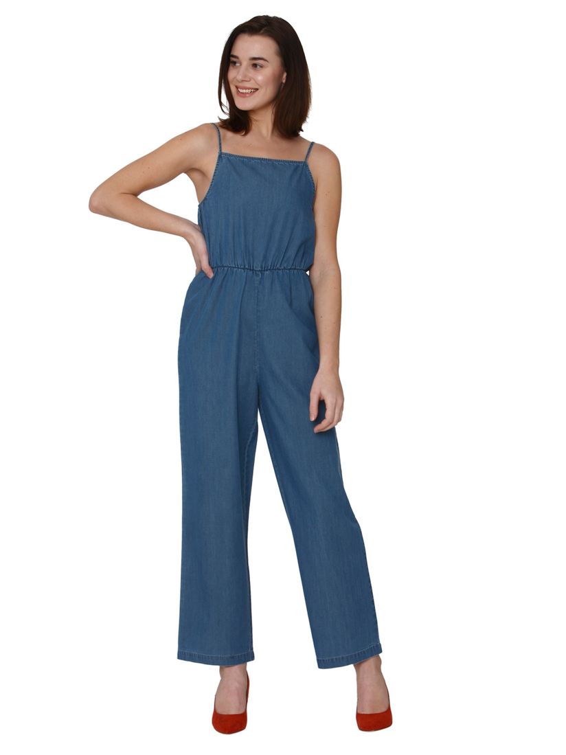 vero moda denim jumpsuit