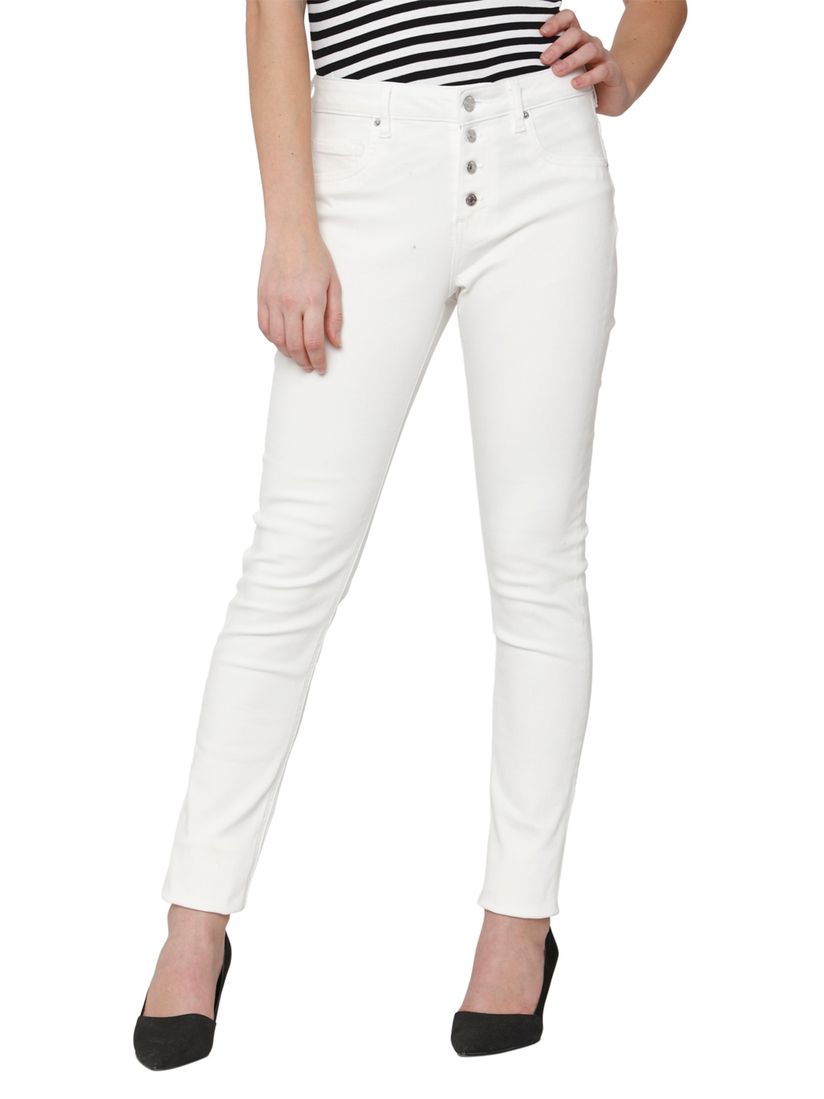 high rise skinny vero moda