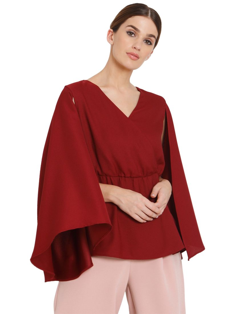 cape with sleeves