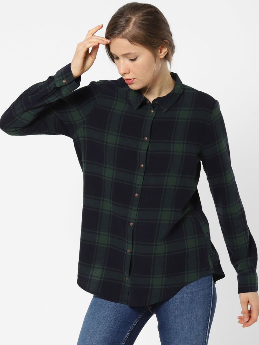Dark green checkered shirt Clearance