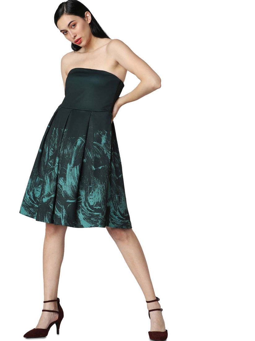 vero moda green dress