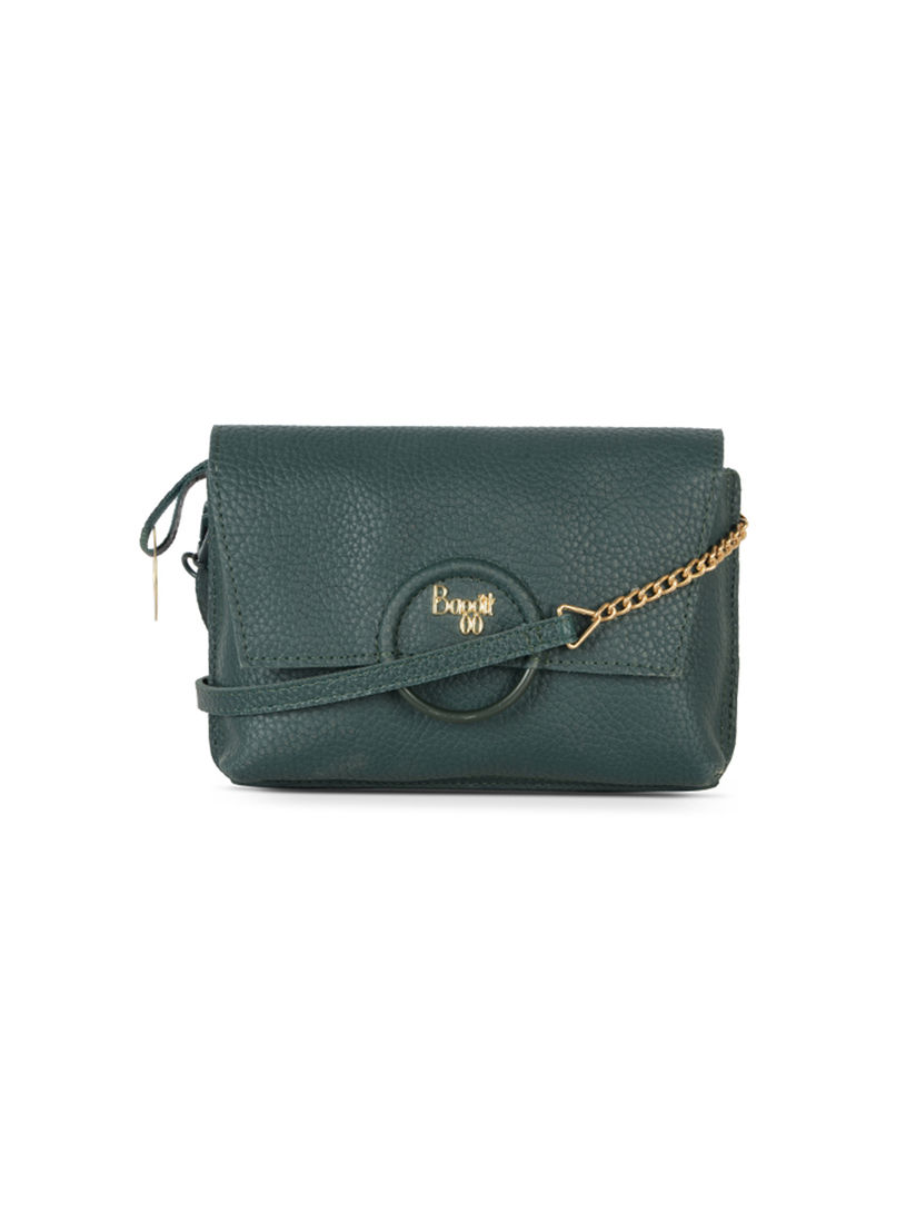 baggit green sling bag