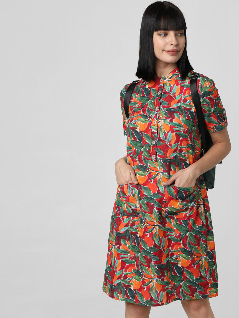 Multi coloured shirt dress clearance