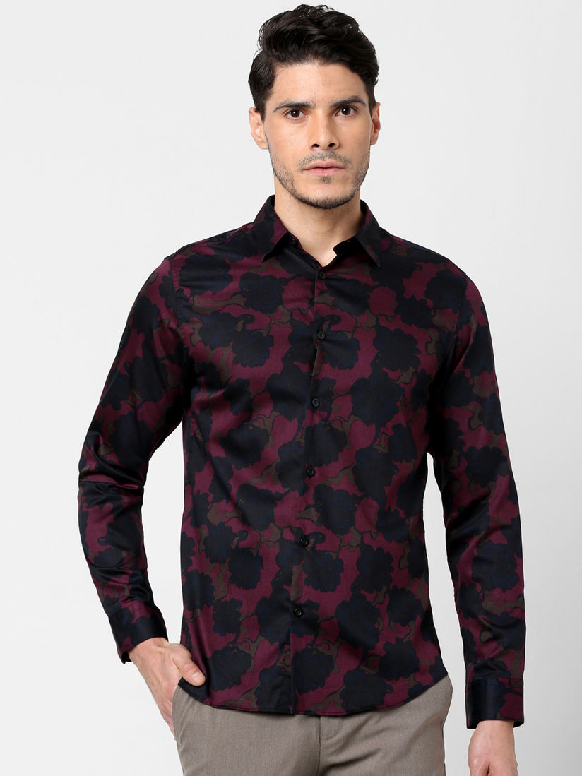 printed formal shirts