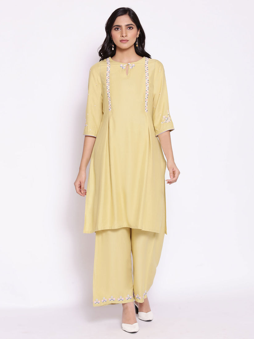 churidar with parallel pants