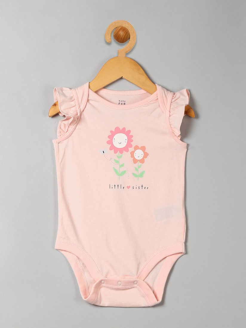 flutter sleeve onesie
