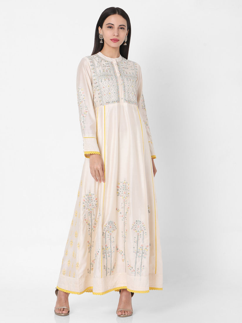 machine embroidery dresses