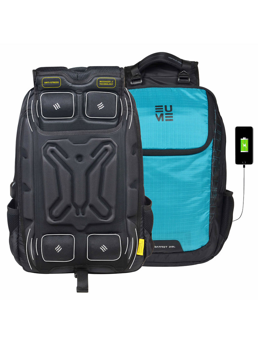 Eume Laptop Bags Buy Eume Green Barret Massager 29 Ltr Laptop Backpack Online Nykaa Fashion Back close menu for bags. nykaa fashion