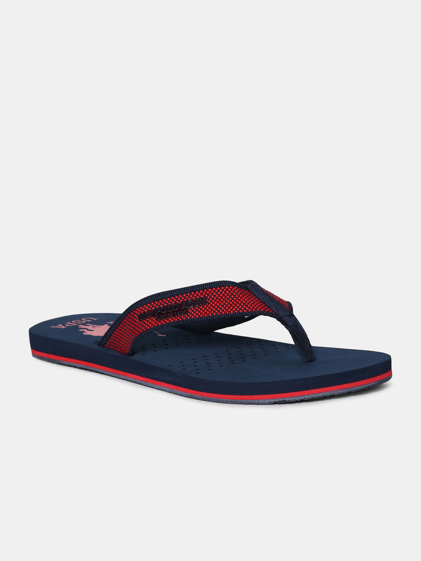 Us polo assn flip flops online clearance