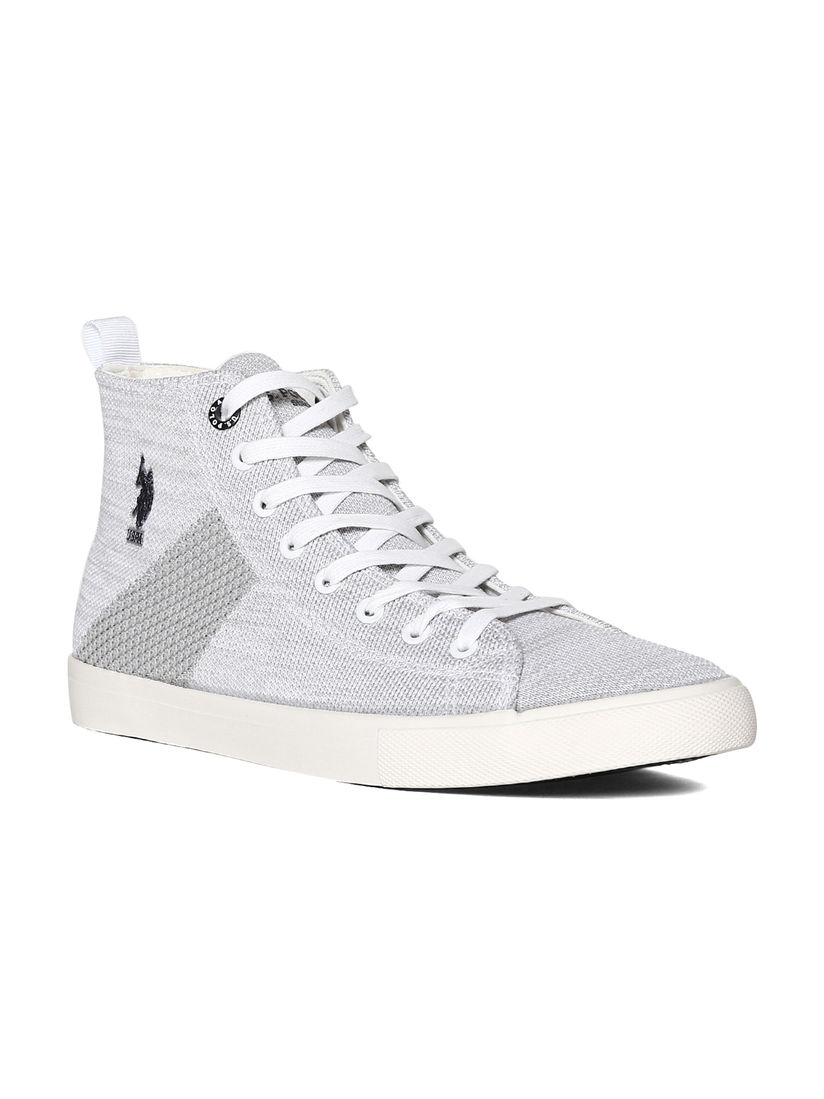 Us polo assn grey sneakers clearance