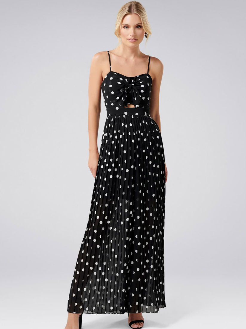 forever new jumpsuit black