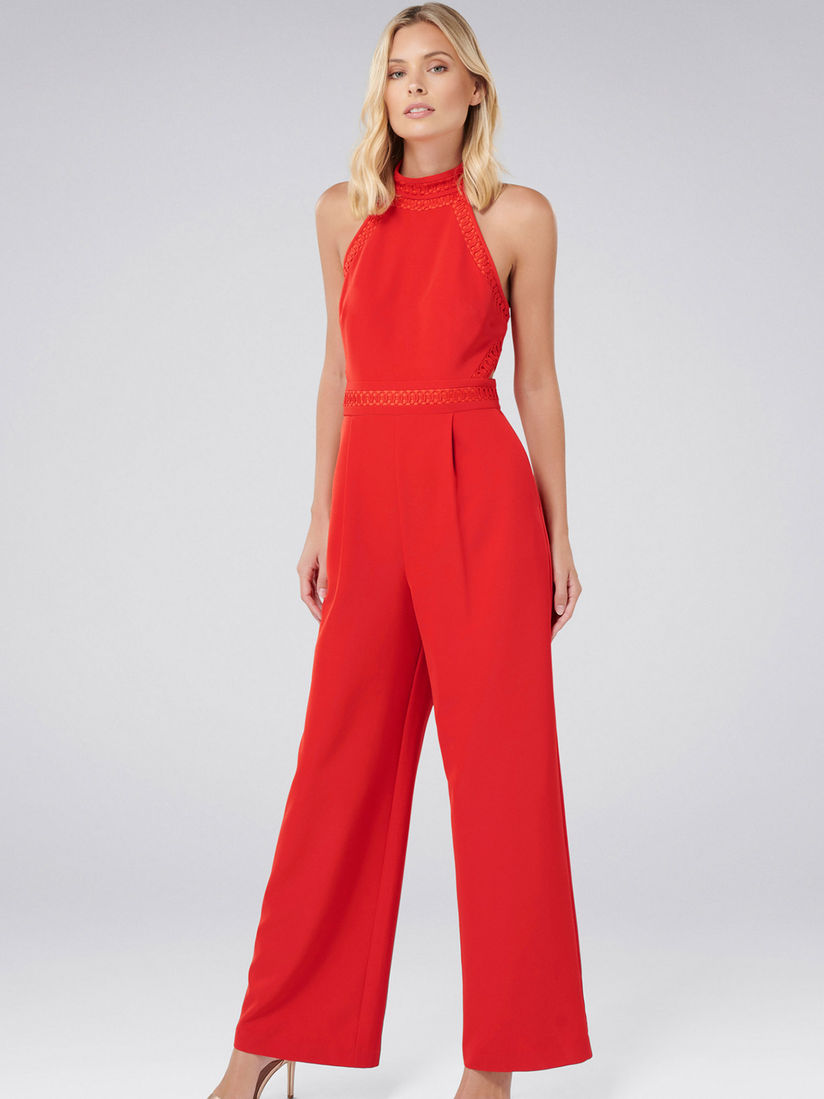 forever new red jumpsuit