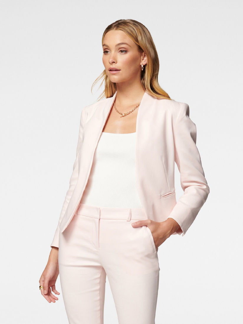 petite fitted blazer
