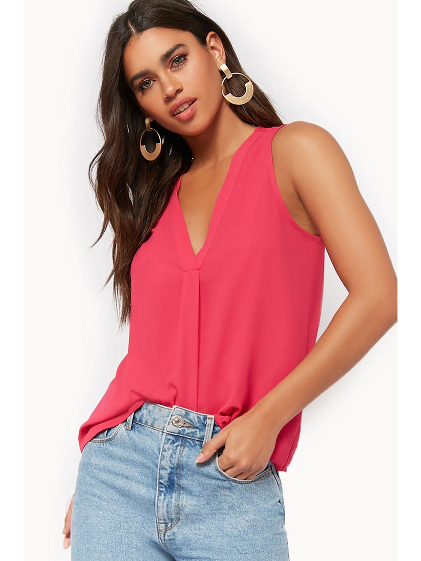 forever 21 red tank top