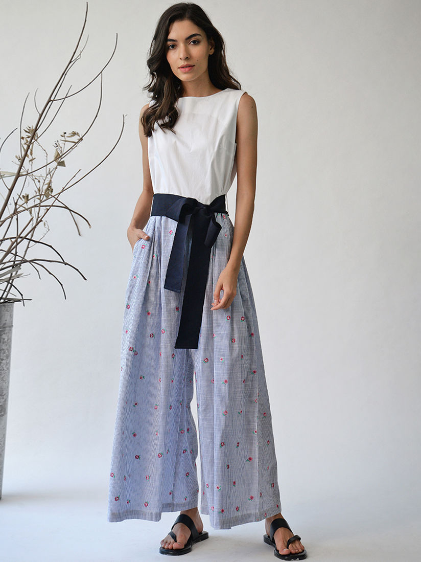 avon denim jumpsuit