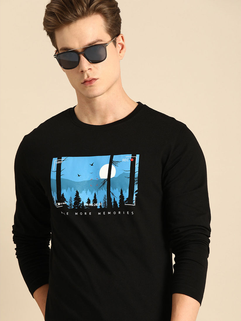 bewakoof full sleeve t shirt