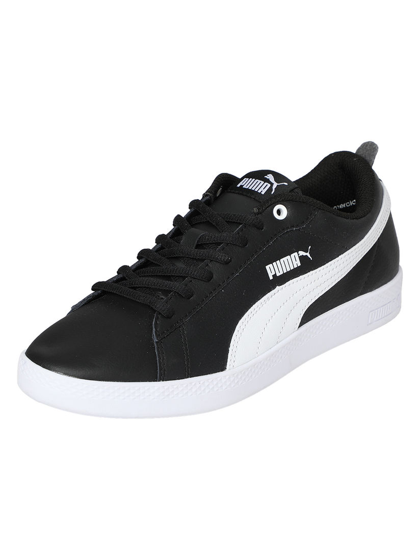 puma leather sports shoes