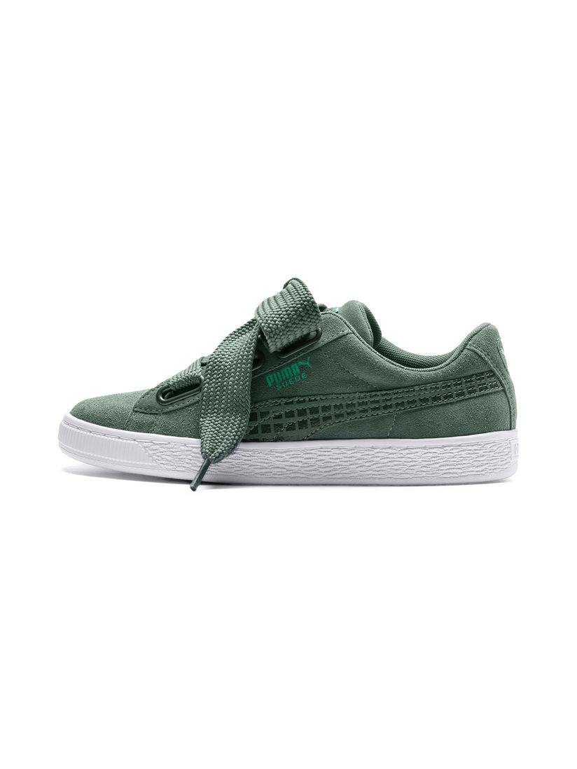 Puma suede heart hombre olive Clearance
