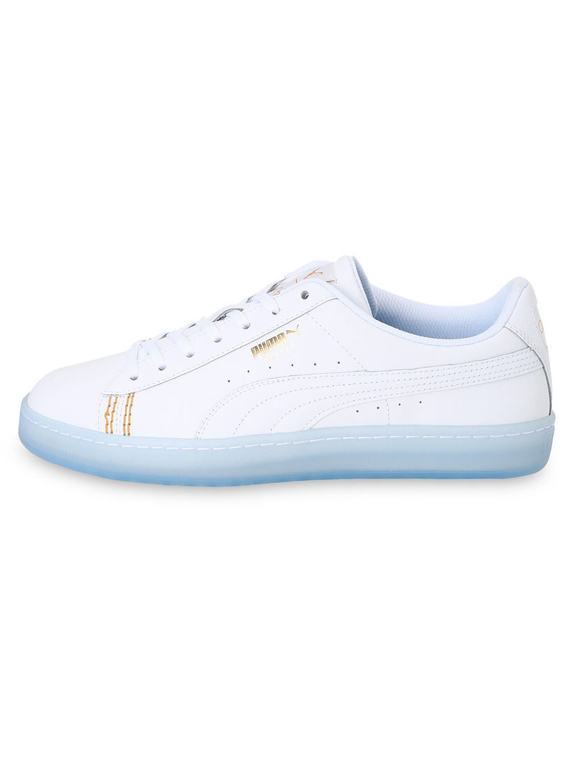Puma Sports Shoes Sneakers Buy Puma White Basket Classic One8 Sneakers Online Nykaa Fashion Eight one offers you a large collection of sneakers that will contribute to your unique style. puma puma white basket classic one8 sneakers