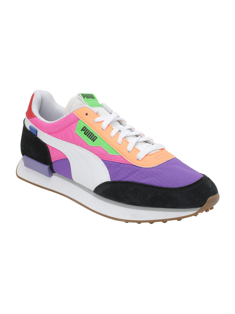 Puma multicolor running shoes clearance