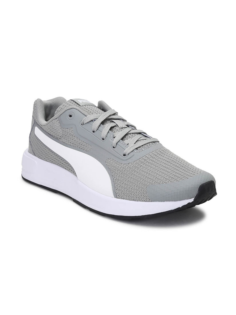 puma grey shoes