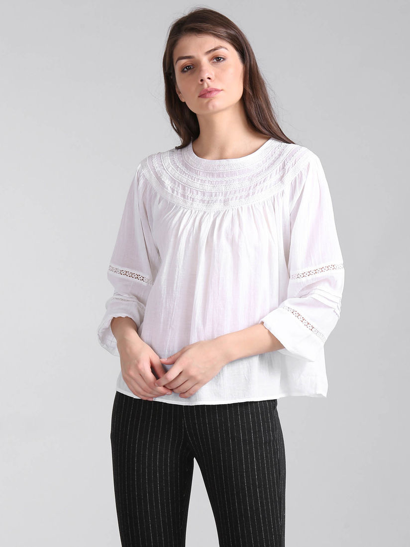 gap peasant blouse