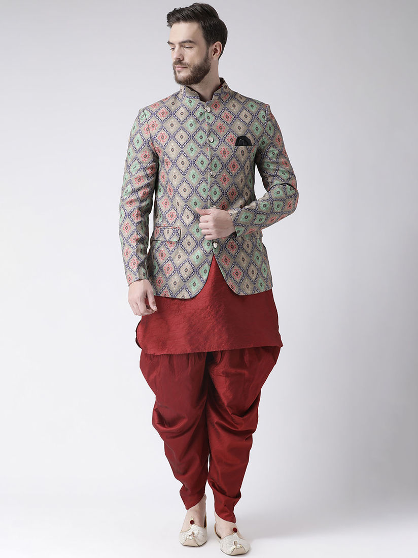 blazer over kurta