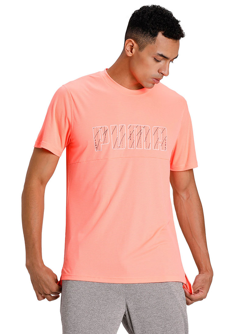 peach puma shirt