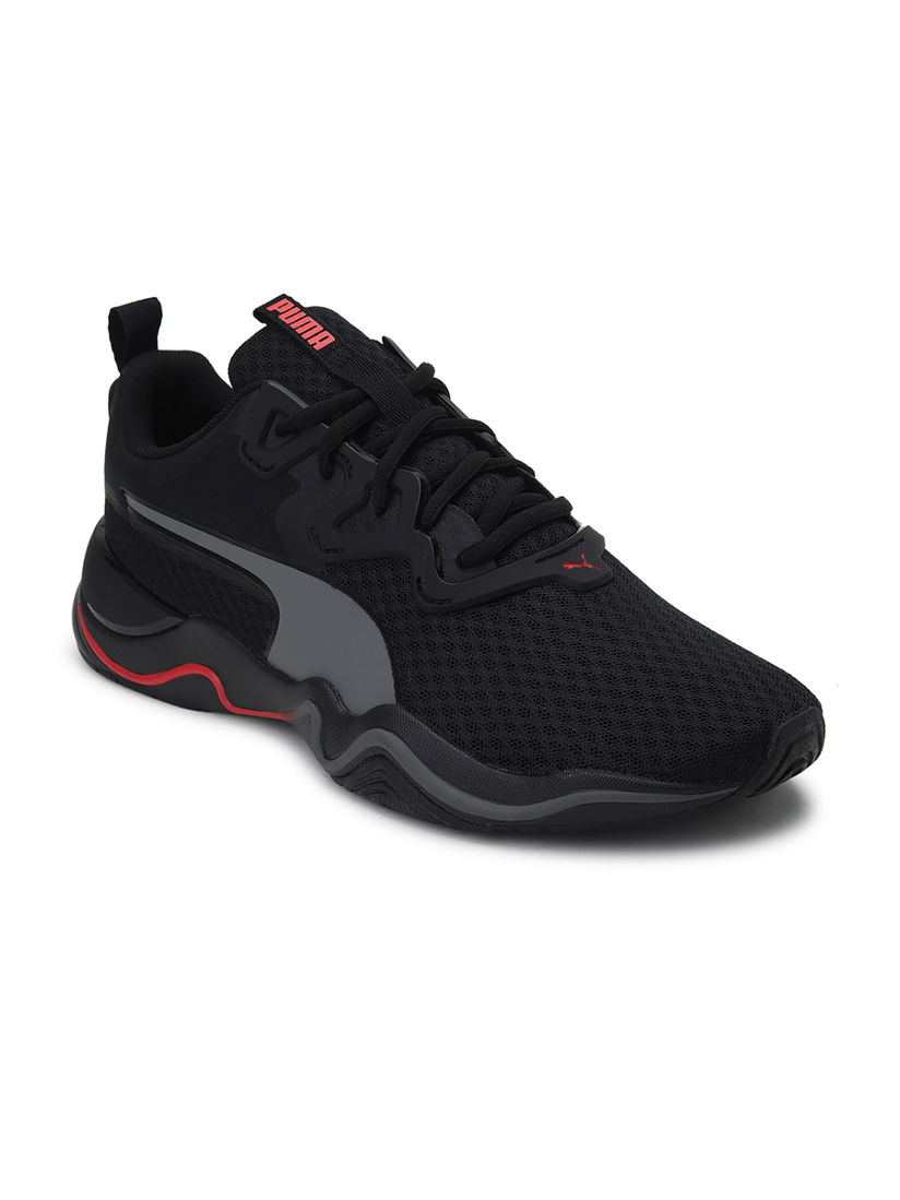 Puma zone xt trainers in black Clearance