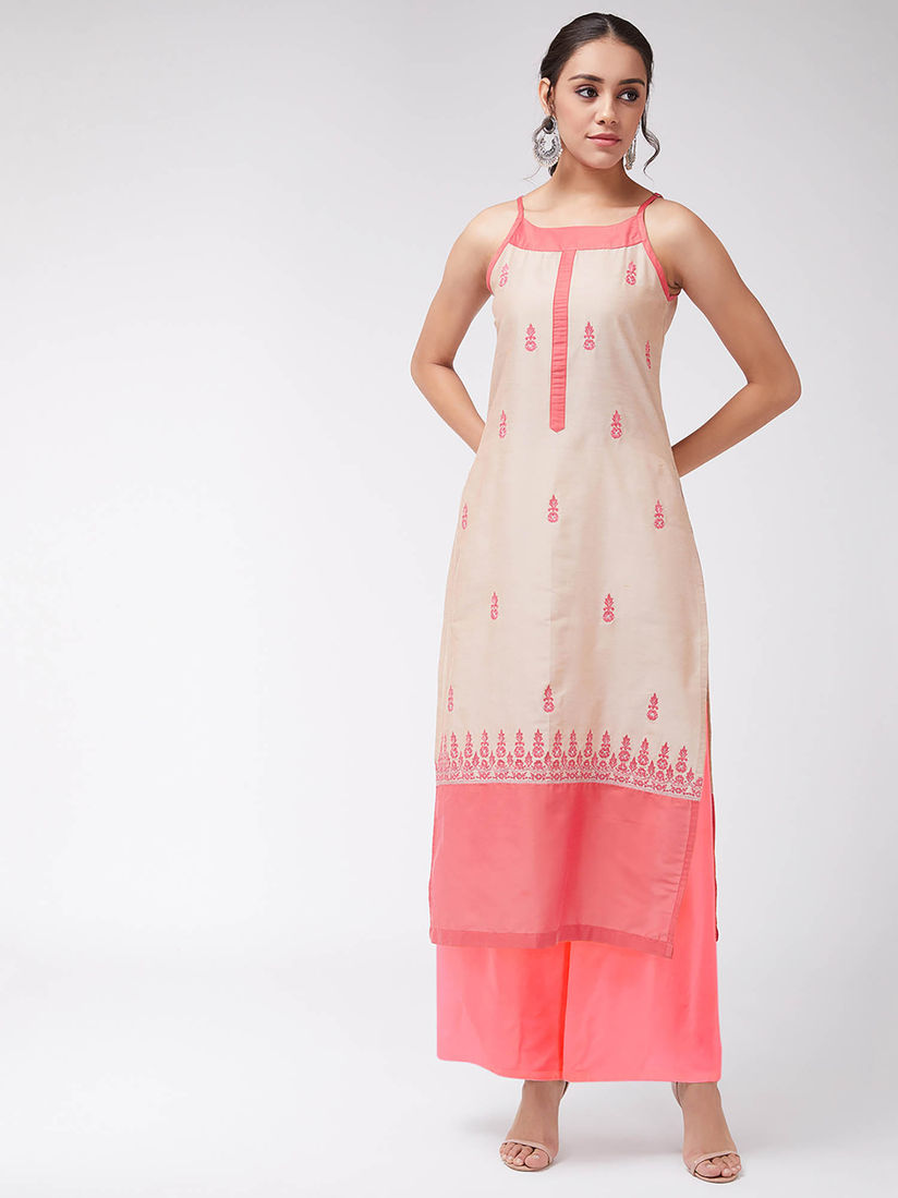 Strappy kurta online clearance