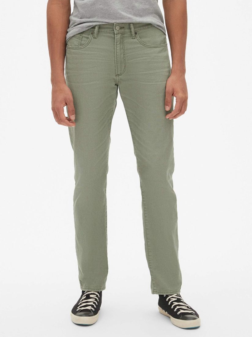 gap green jeans