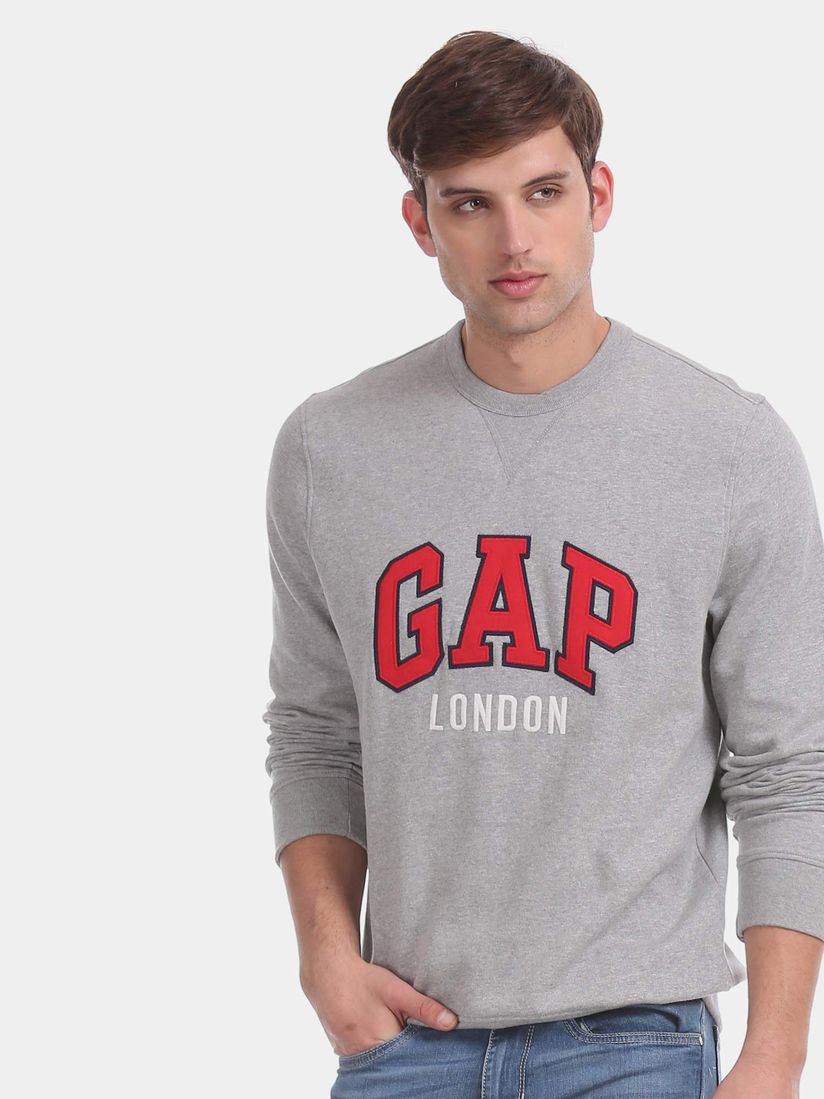 grey gap sweatshirt